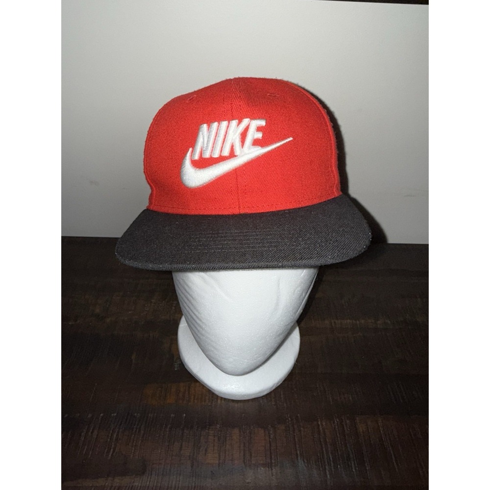 Nike True Y2K Black Red White Youth 4-7 Years Snapback Hat